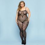 BLACK BODYSUIT & BODYSTOCKING