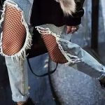 Black Chic Fishnet Tights