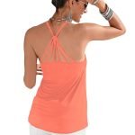 Pink Strappy Back Detail Summer Top