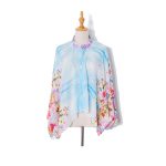 Vintage Chiffon Scarf Silk For Women - Image 3