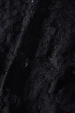 Black Lace Versatile Laceup Teddy Lingerie - Image 11