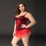 Red Corset & Bustier For Women - Image 2