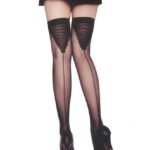 Lace Sheer Thigh High Stockings
