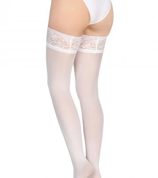 Lace Sheer Thigh High Stockings