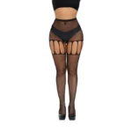 Black Women's Vintage Thin Mesh Sexy Pantyhose - Image 6