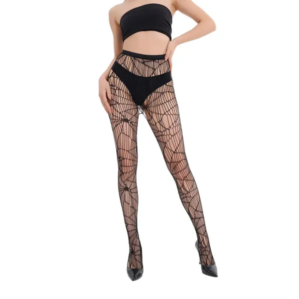 Black Women's Pantyhose Personalized For Cosplay And Festival