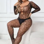 Black Women's Plus Size Hot Bodystockings