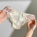 Floral Embroidery Lingerie Set – Elegant Push Up Bra & Panty for Women - Image 3
